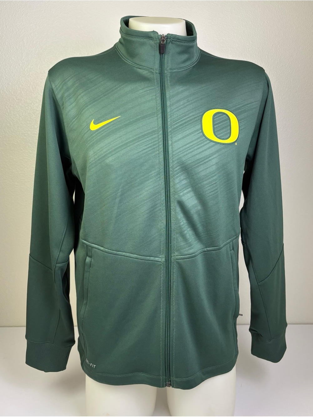 Nike Oregon Ducks Dri-FIT Full Zip Track Jacket Green Men’s Medium NCAA